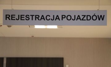 Komunikat dot. rejestracji pojazdów